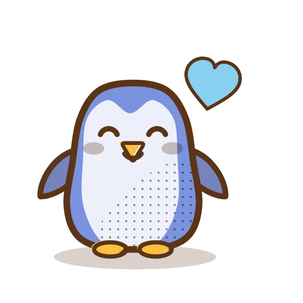ISFJ 아장 펭귄 캐릭터